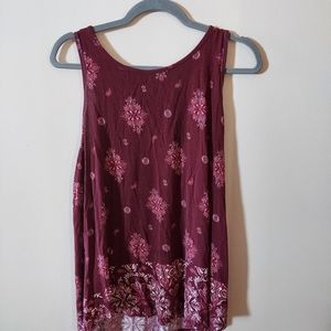 SO Favortie Tank. Red design tank top.